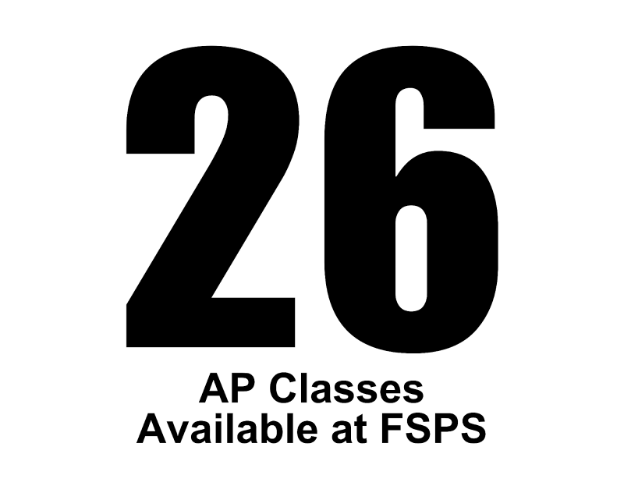 26 AP classes available at FSPS